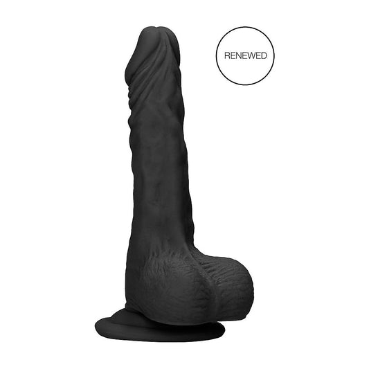 Real Rock - 7" Dong With Testicles | Black
