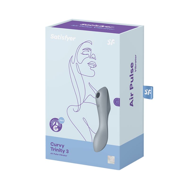 Satisfyer - Curvy Trinity 3 | Air Pulse Stimulator