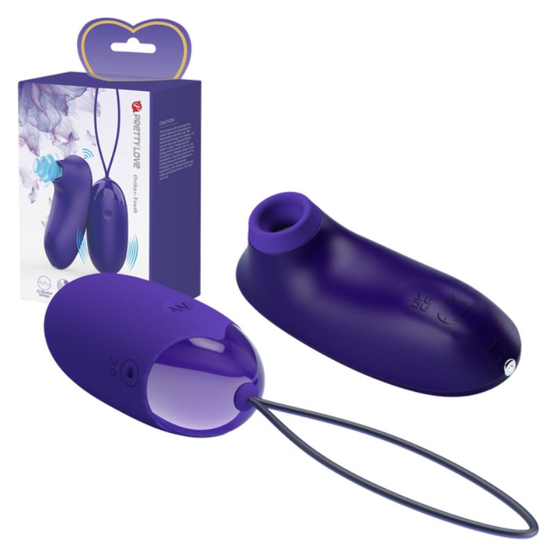 Pretty Love - Orthus | 2-in-1 Vibrating Egg & Air Pulse Stimulator