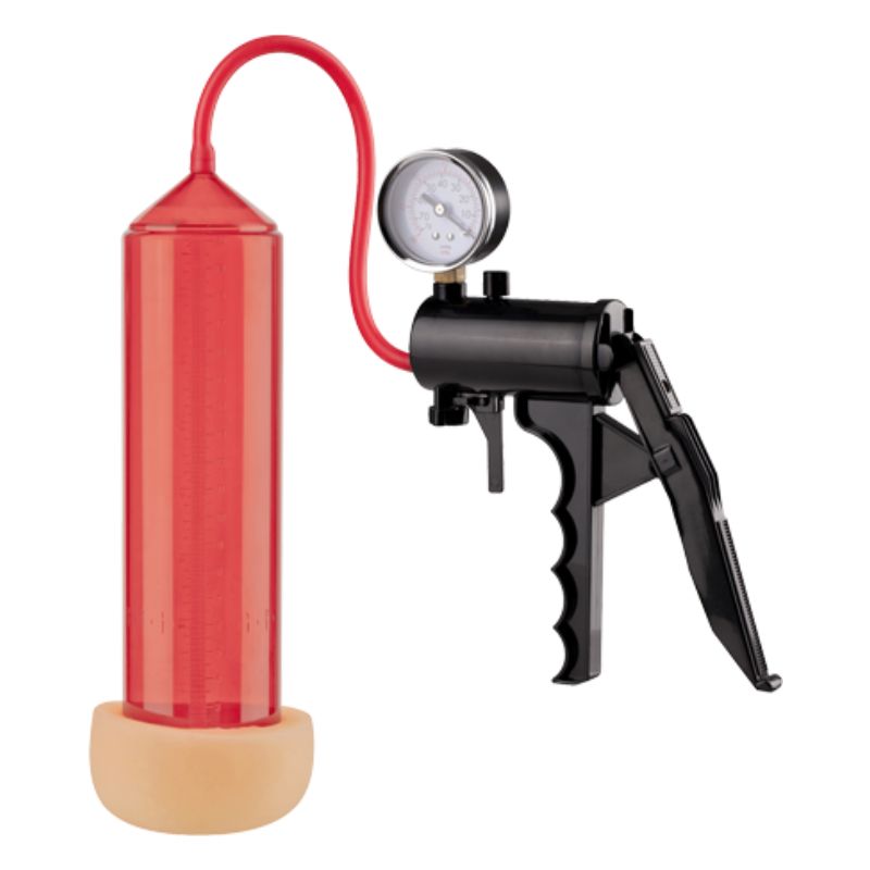 Lust Pumper - 8" Vacuum Penis Pump | Pressure Release Valve