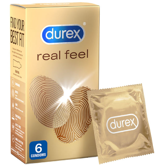 Durex – Real Feel 6 Pack | Non-Latex Condoms