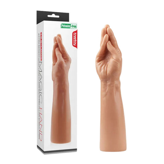 LoveToy - King Sized 13.5" Realistic Magic Hand | Dildo