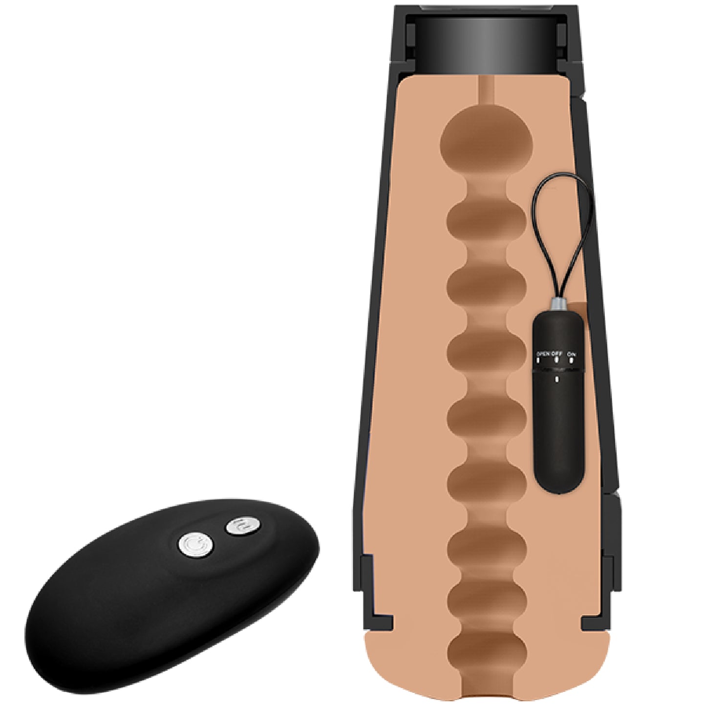 Doc Johnson – Main Squeeze The Original Vibro With Bullet And Wireless Remote | ULTRASKYN Stroker
