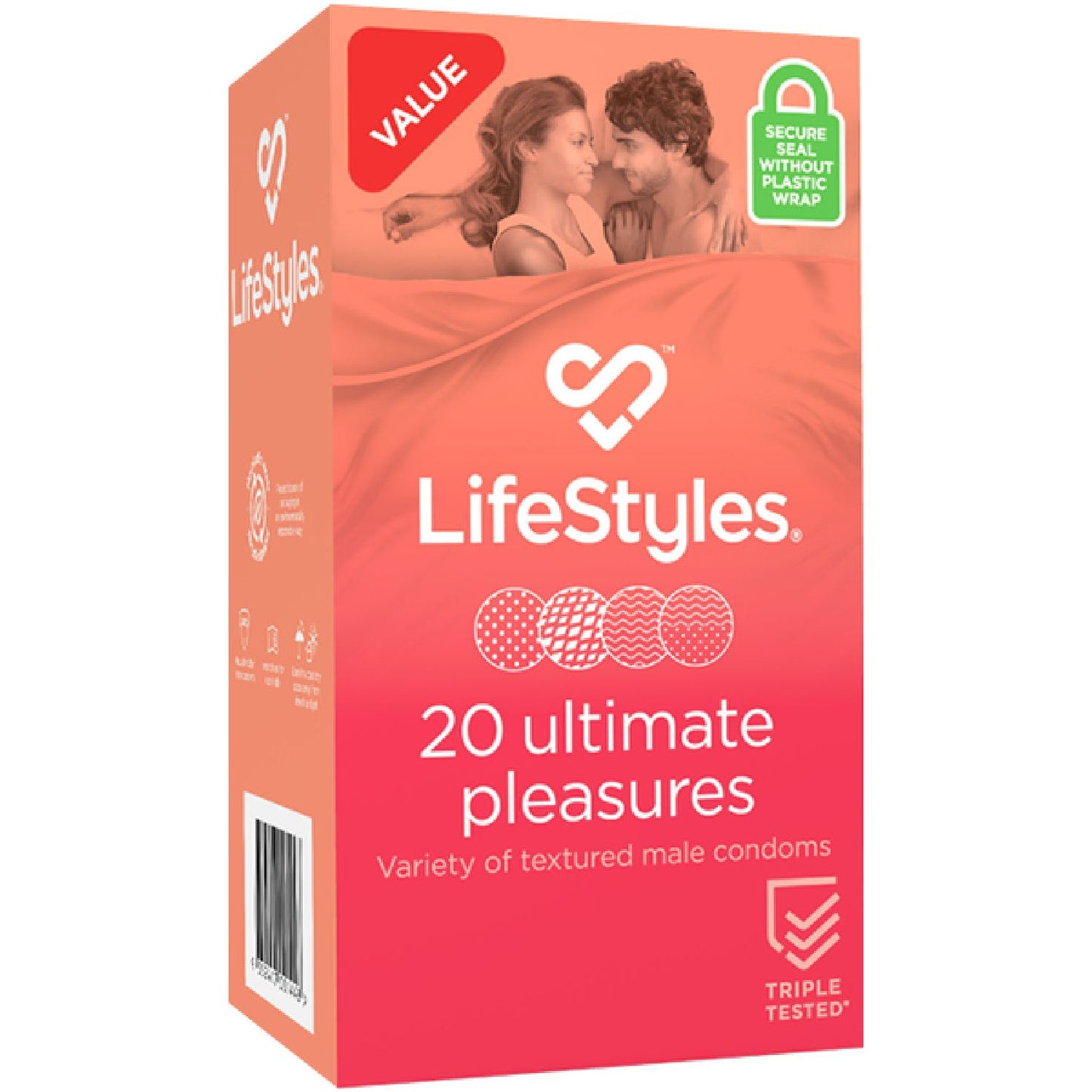 LifeStyles – 20 Pack Ultimate Pleasures | Condoms