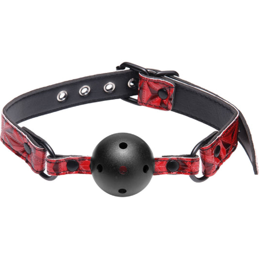 Master Series - Crimson Tied Breathable Ball Gag | Ball Gag