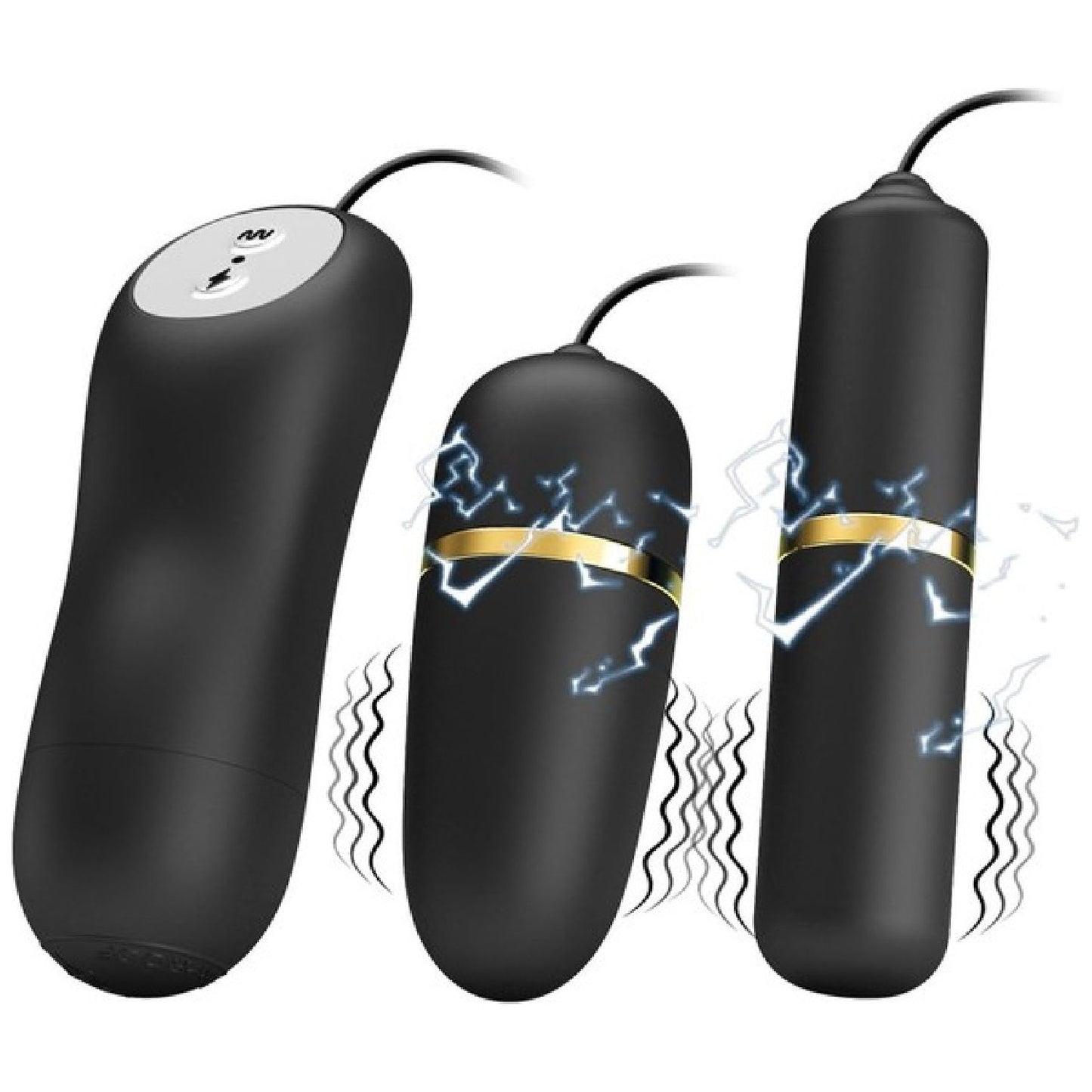 Pretty Love – Double Vibro Bullets | Vibrating & Electro-Stimulation Bullets