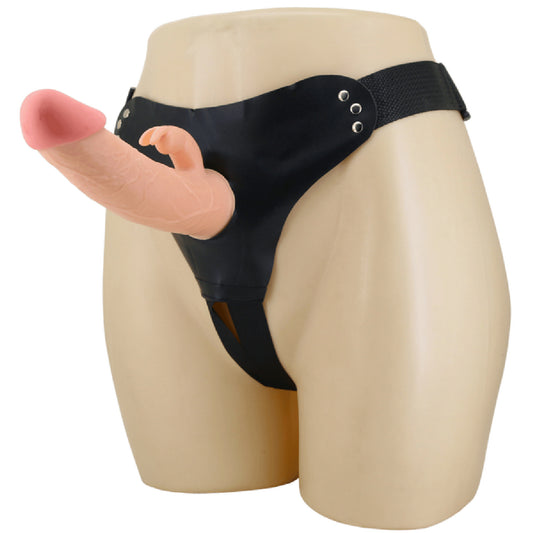 Pretty Love - Harness Briefs with 7.4" Dildo Mavis | Universal Strap-On Harness