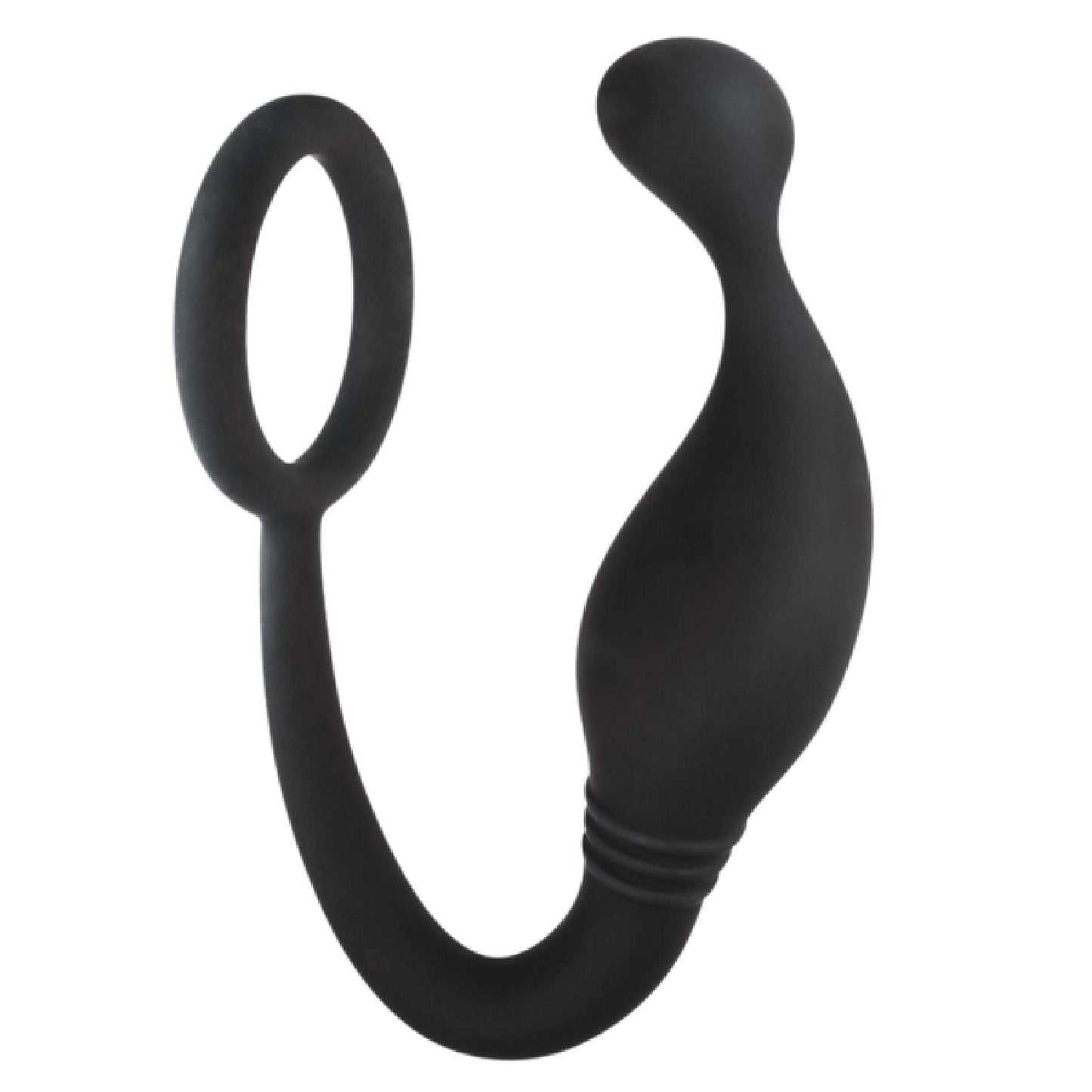 Excellent Power – Jet Horny 5" Prostate Plug with Love Ring | Prostate Plug & Cock Ring Combo