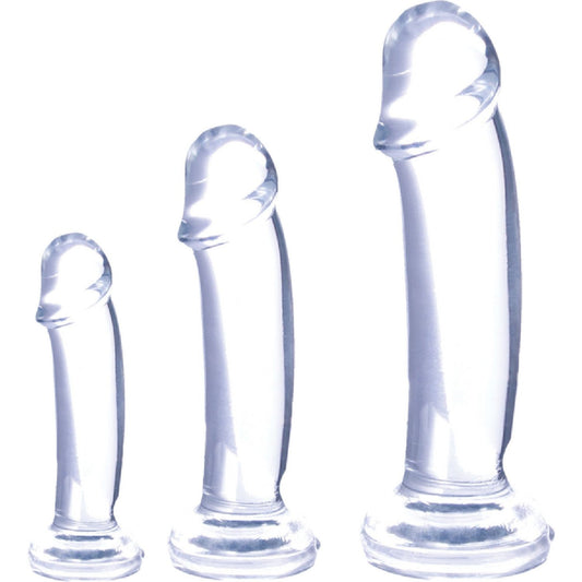 Excellent Power –  Ice Crystals Collection Triple Lover 3 in 1 Training Kit | Dildo Training Set
