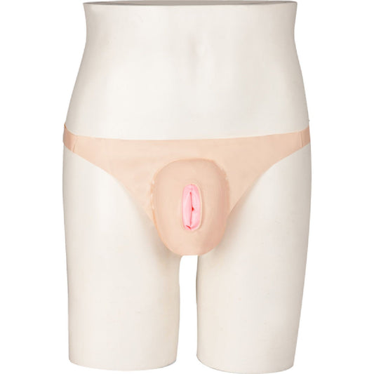 Jolly - Booby Inflatable Pussy 5" (13 cm) with Adjustable Strap | Inflatable Masturbator