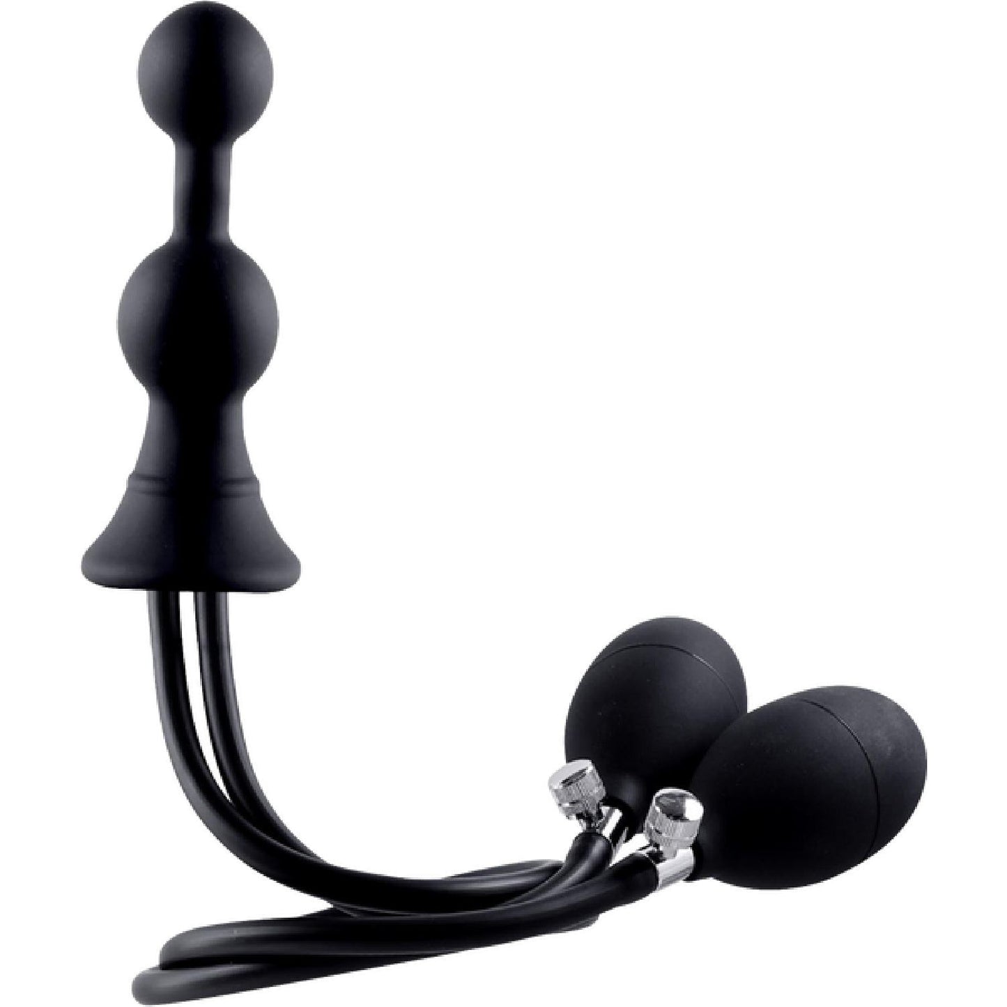 Excellent Power - Strafe Inflatable Plug with Dual Pumps | Inflatable Anal Plug