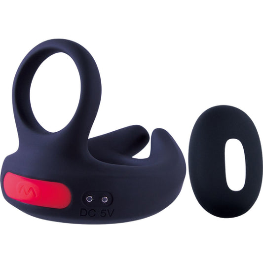 Excellent Power – Giga Booster Dual Motor Cock Ornament with Scrotal Stimulator | Rechargeable R.C Cock Ring