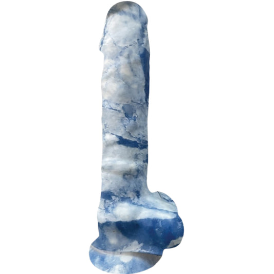 Hott Products Unlimited - Rock Cocks Zeus 7" Stone Effect Silicone Dildo | Silicone Dildo
