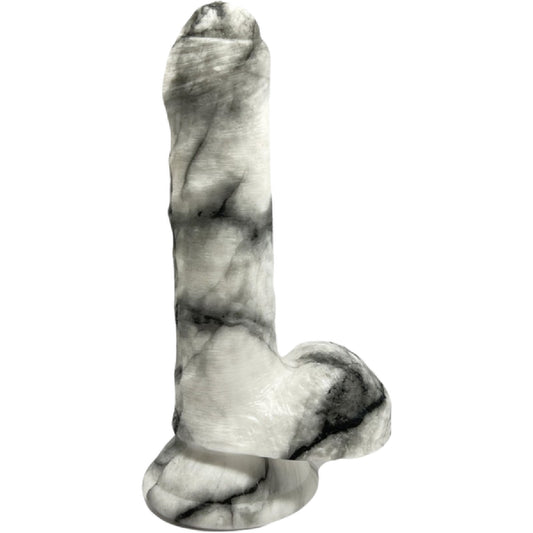 Hott Products Unlimited - Rock Cocks Pegasus 6" Stone Effect Silicone Dildo | Silicone Dildo