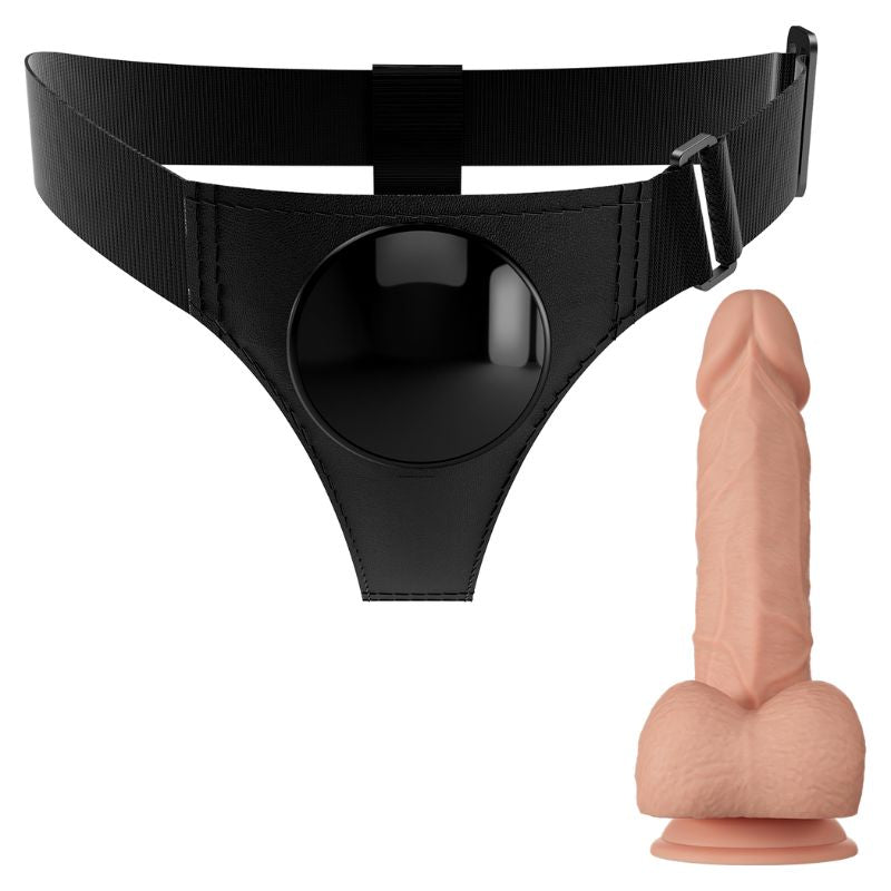 Pretty Love - Jerry 7.6" | Dildo & Harness Brief