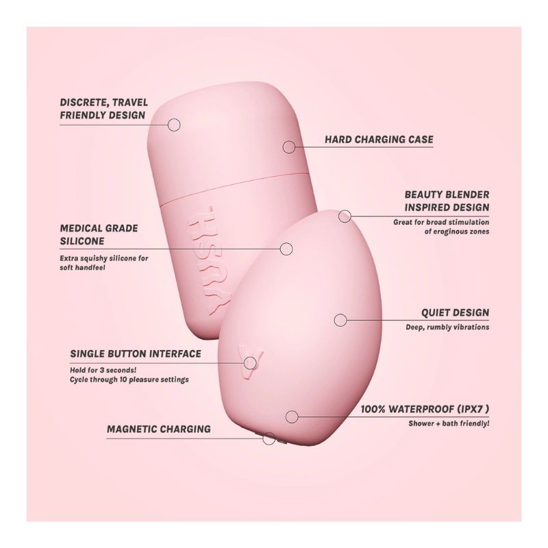 Vush - Plump | Palm Vibrator