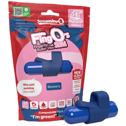 Screaming O - FingO’s Slim 4T High Pitch Treble | Fingertip Bullet Vibrator