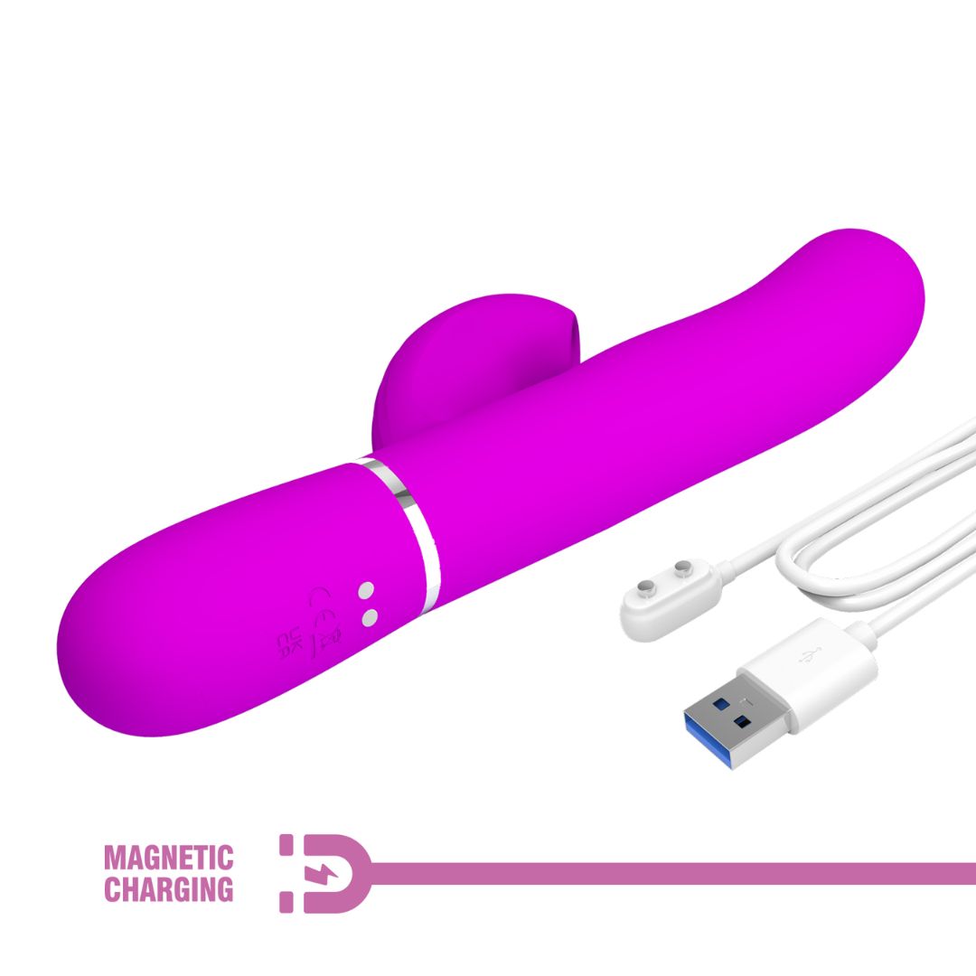 Perdita - 3-in-1 Multi-Function Vibrator | Air Pulse & G-Spot Stimulator