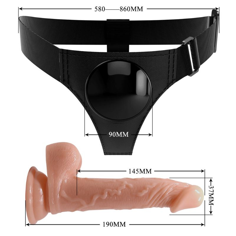 Pretty Love - Kevin 7.2" | Dildo & Harness Brief