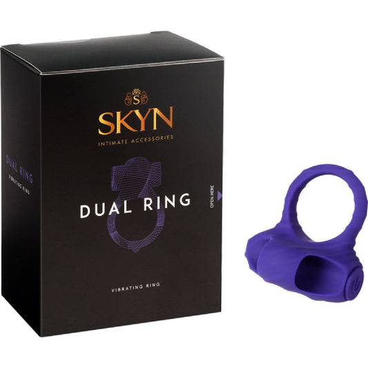 Lifestyles SKYN - Dual Ring | Vibrating Cock Ring