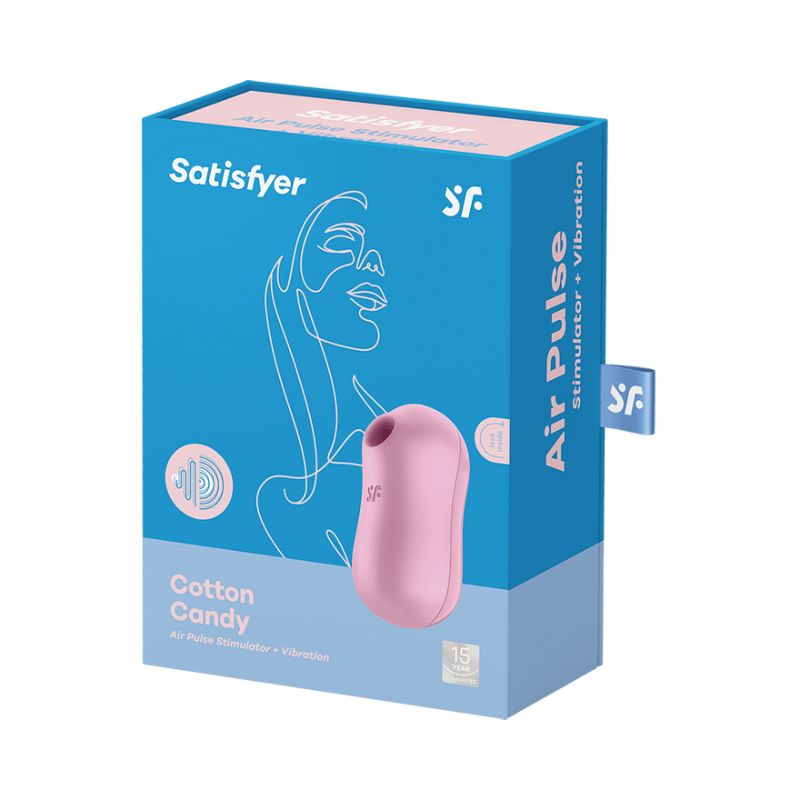 Satisfyer - Cotton Candy | Air Pulse Stimulator & Vibrator