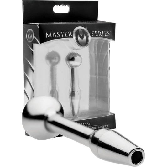 Master Series - Chasm Stainless Steel Cum-Thru Urethral Insert | Urethral Toy