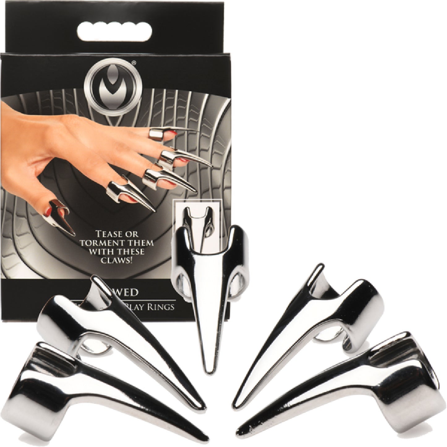 Master Series - Clawed 5pc Sensation Play Rings | Sensation Play Accessory