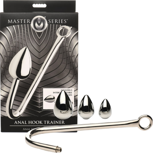 Master Series - Anal Hook Trainer with 3 Plugs | Anal Hook