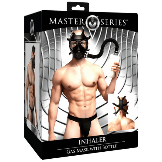 Master Series - Inhaler Gas Mask with Bottle | Breath Play & Sensory Mask