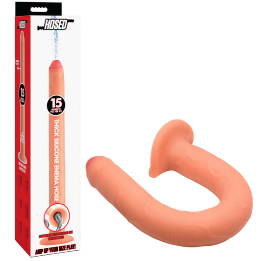 Xr Brands – Hosed 15" Thick Silicone Enema Hose | Enema & Hygiene Toy