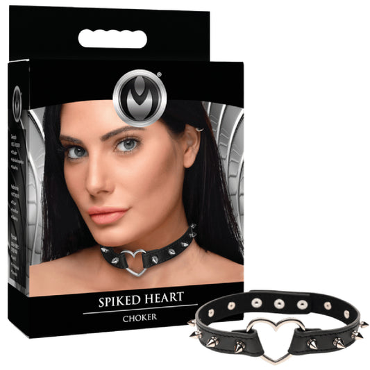 Master Series - Spiked Heart | Choker