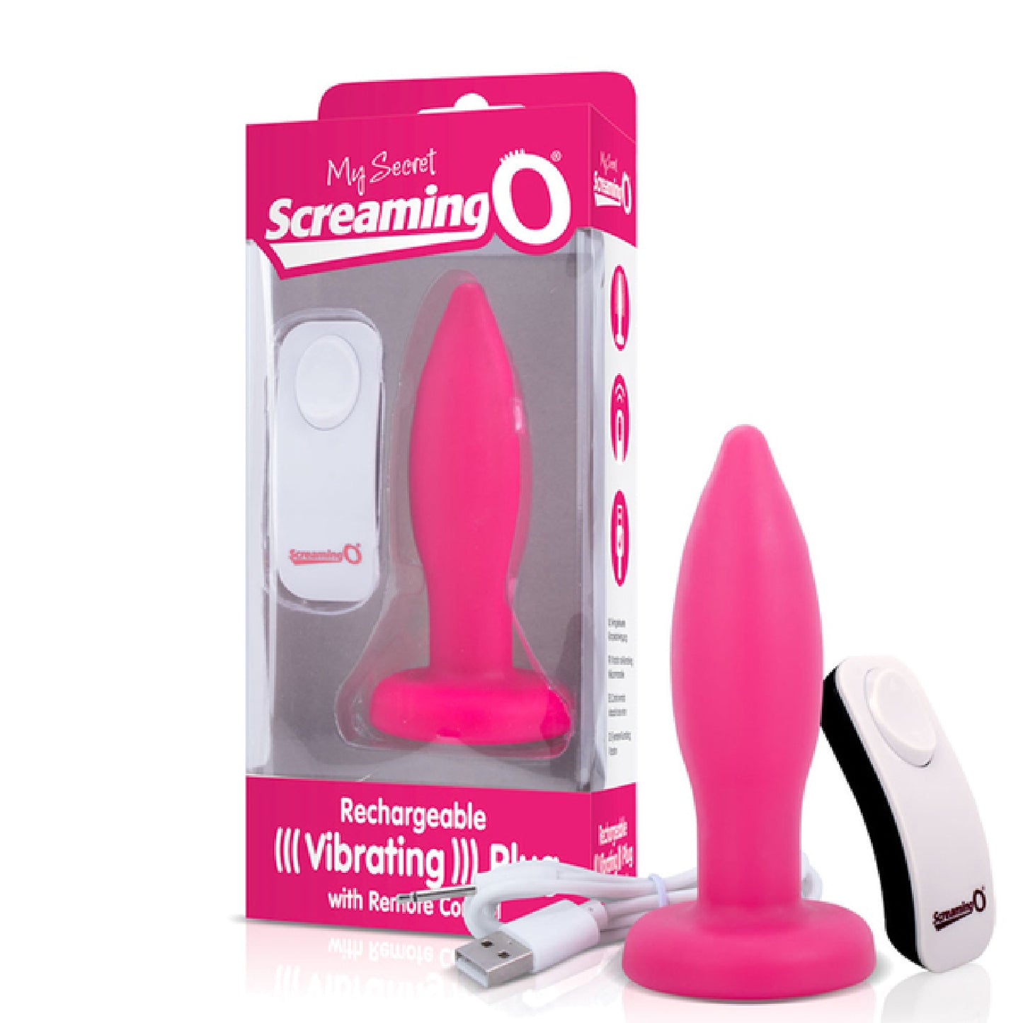 Screaming O – My Secret Vibrating Plug With Remote | Rechargeable Anal Plug