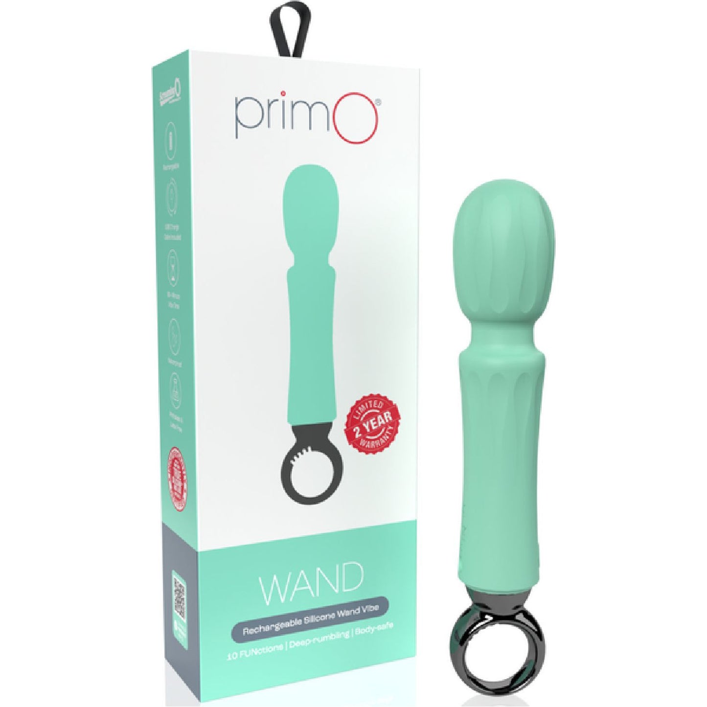 Screaming O - Primo Wand | Rechargeable Silicone Wand Massager