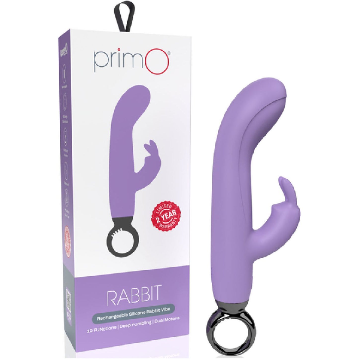 Screaming O - Primo Rabbit | Rechargeable Silicone Rabbit Vibrator
