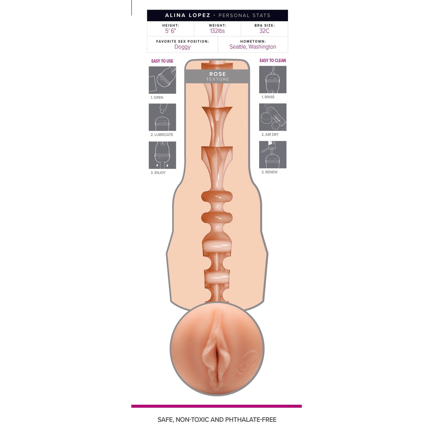 Fleshlight Girls - Alina Lopez | Rose