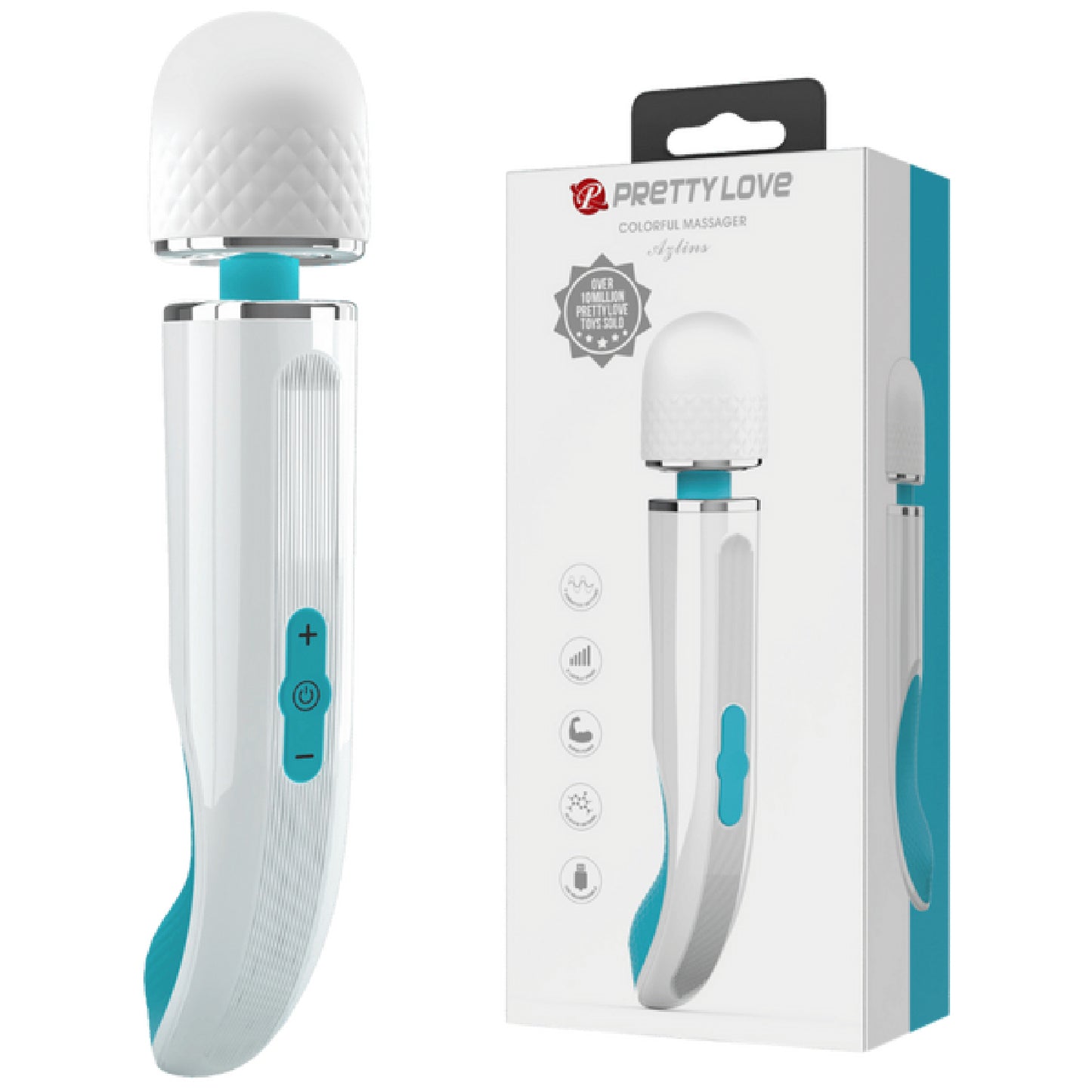 Pretty Love - Colorful Massager Wand 9.4" | Wand Massager