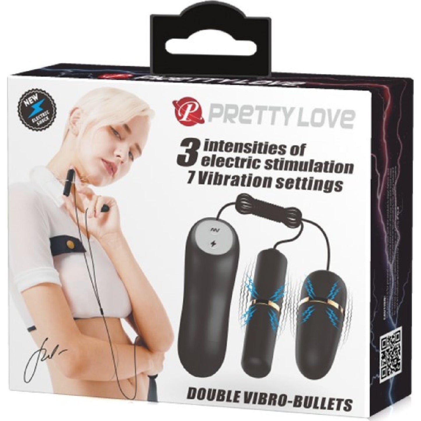 Pretty Love – Double Vibro Bullets | Vibrating & Electro-Stimulation Bullets