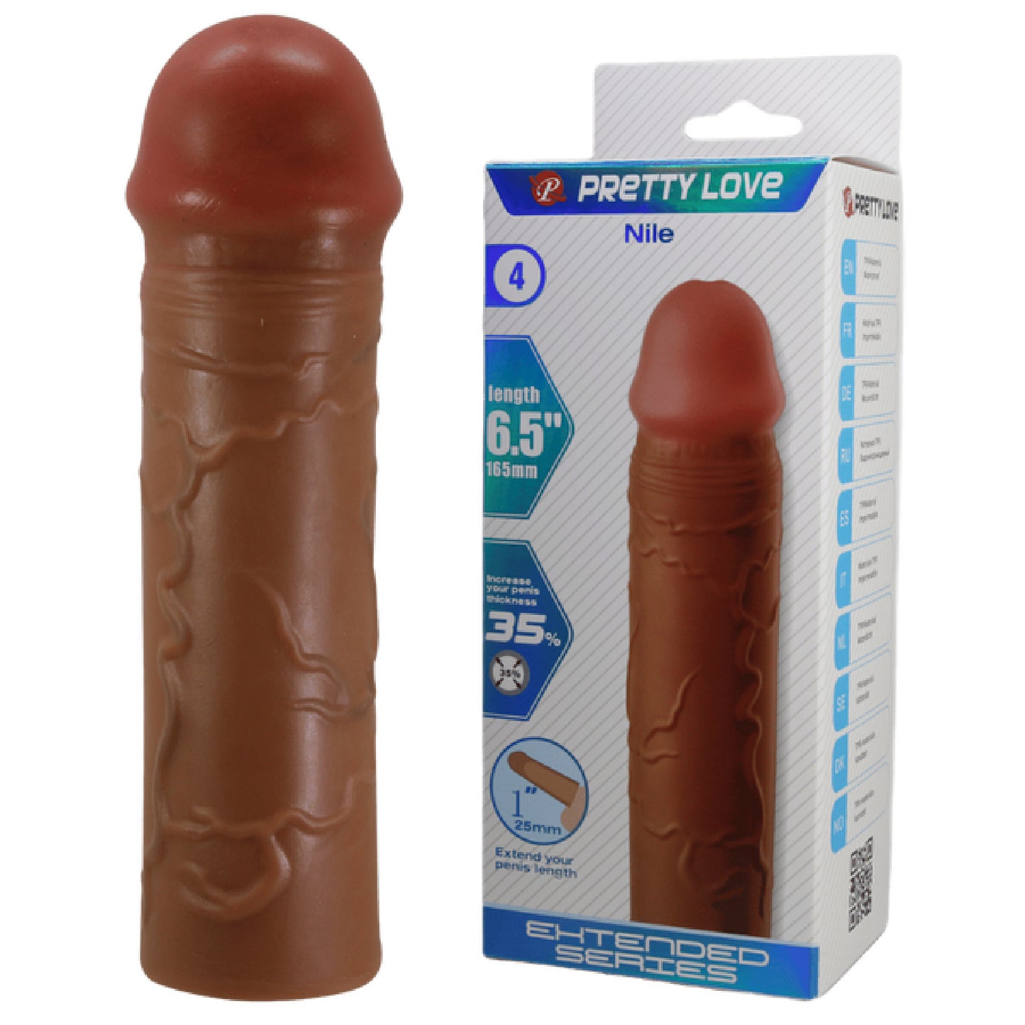Pretty Love - Extended Series Nile 6.5" | Penis Extension Sleeve
