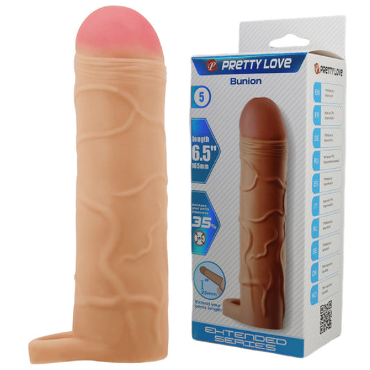 Pretty Love - Extended Series Bunion 6.5" | Penis Extension Sleeve