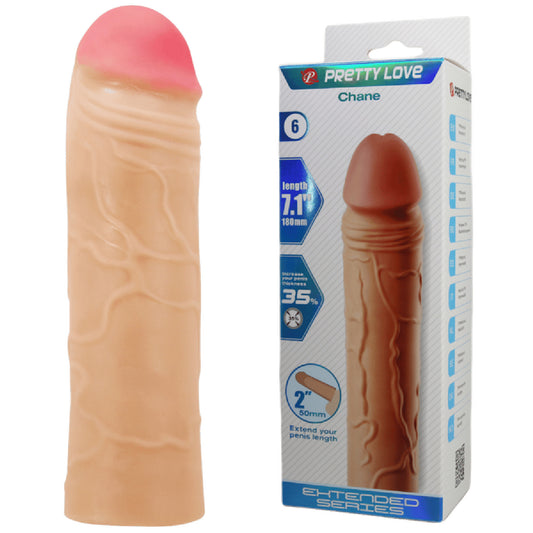 Pretty Love - Extended Series Chane 7.1" | Penis Extension Sleeve