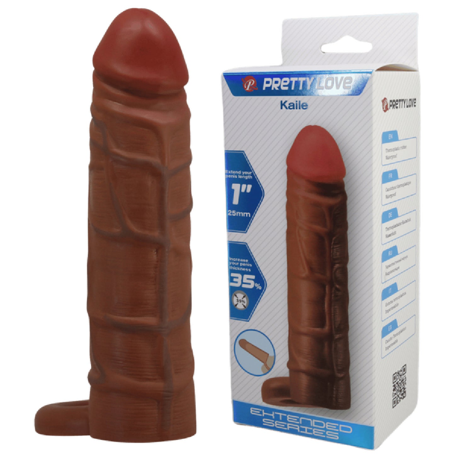 Pretty Love - Extended Series Kaile 7" | Penis Extension Sleeve