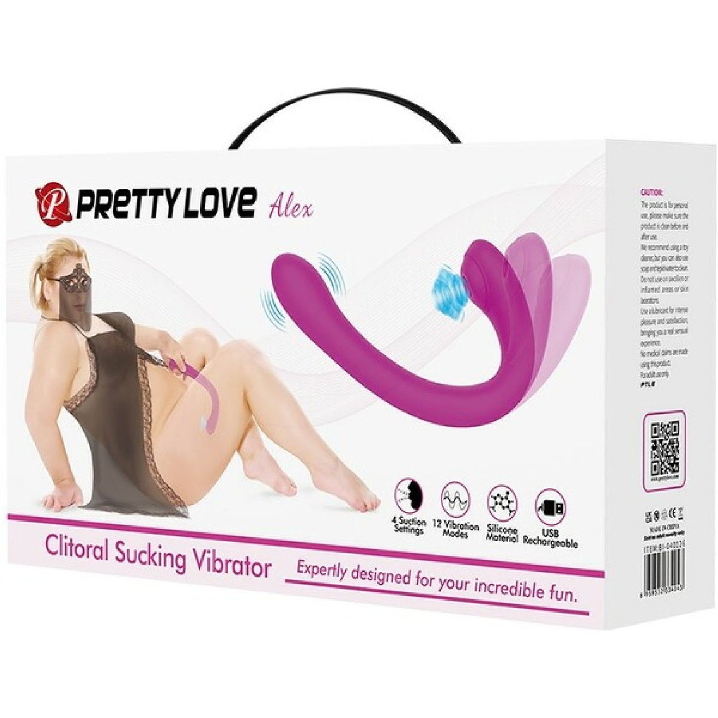 Pretty Love – Alex | Clitoral Sucking & G-Spot Vibrator