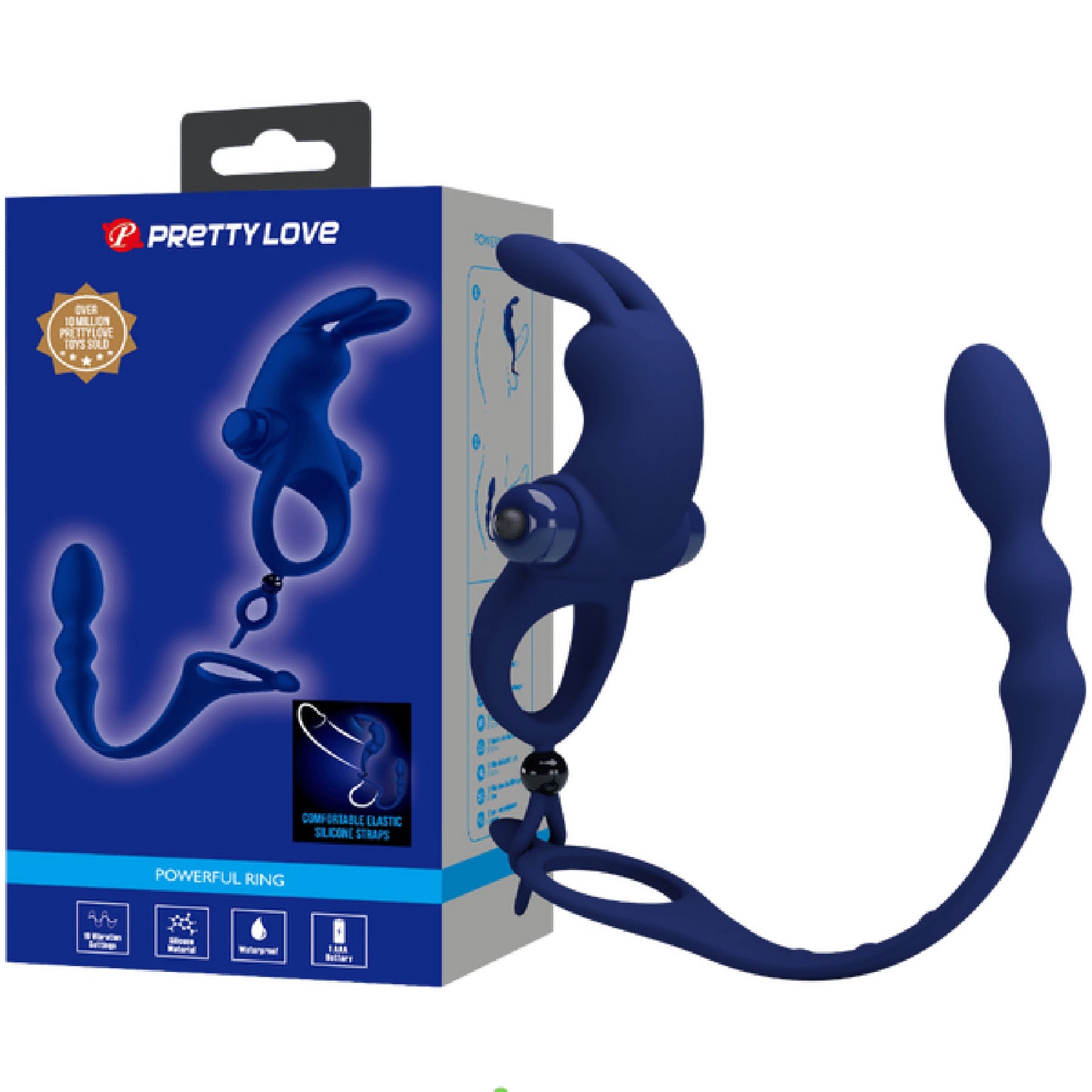 Pretty Love - Powerful Ring Ayad  | Vibrating Cock Ring & Prostate Plug