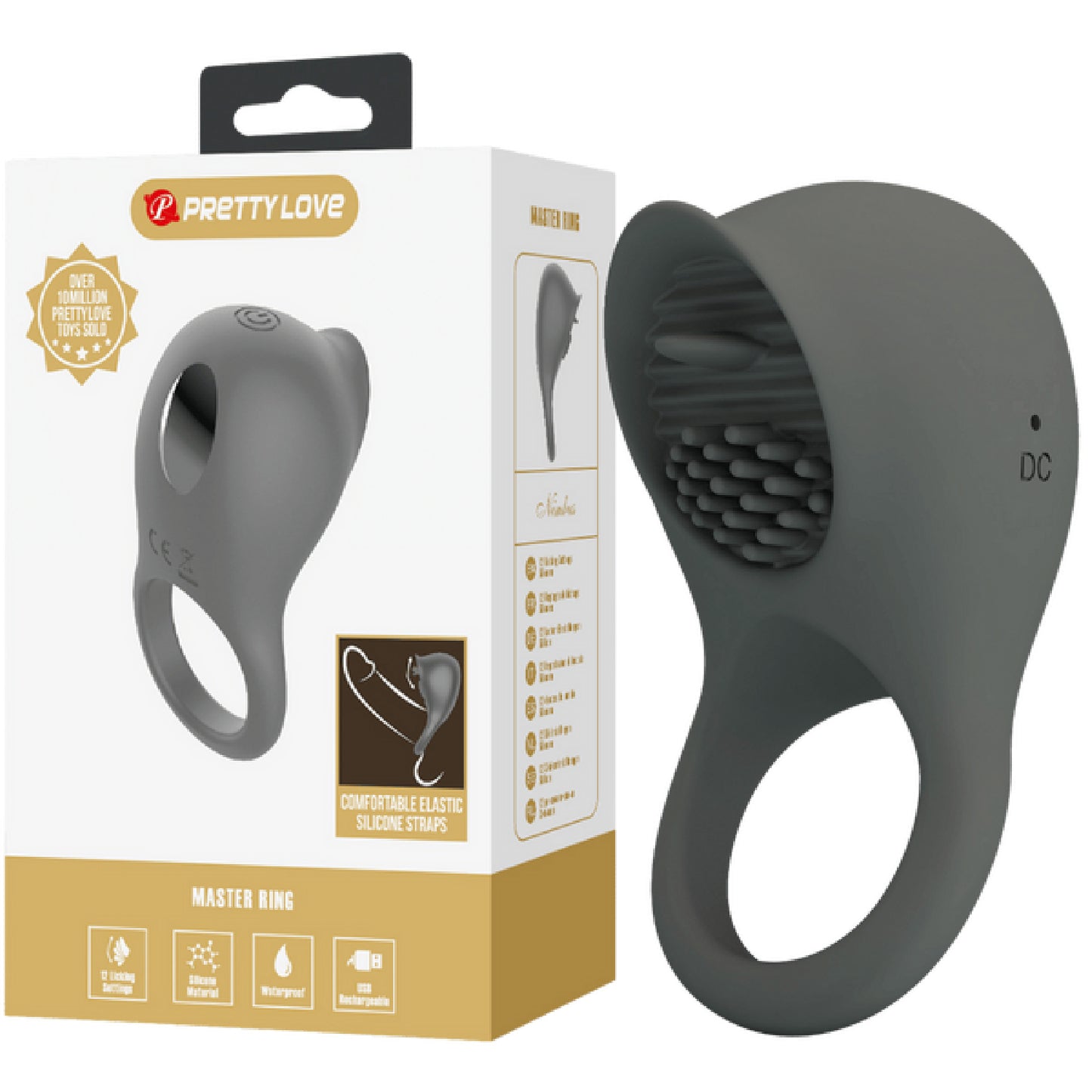 Pretty Love - Master Ring Nimbus | Vibrating Cock Ring