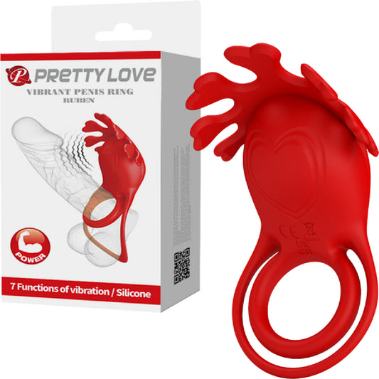 Pretty Love - Vibrant Penis Ring Ruben | Cock & Ball Ring