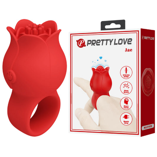 Pretty Love – Jae | Rose Finger Vibrator