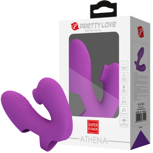 Pretty Love - Mini Fun Toys By Super Finger Athena | Finger Vibrator