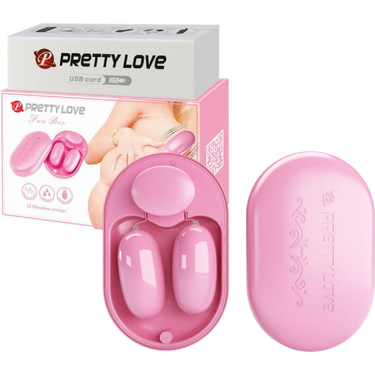 Pretty Love – Fun Box | Rechargeable Dual Vibrating Bullet