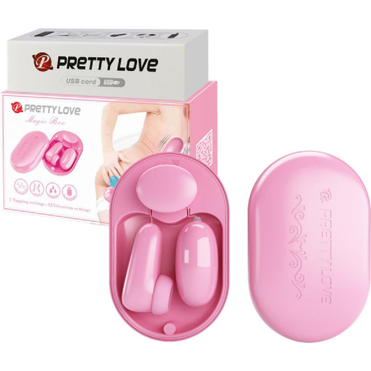 Pretty Love –  Magic Box Tapping & Vibrating | Bullet Stimulator