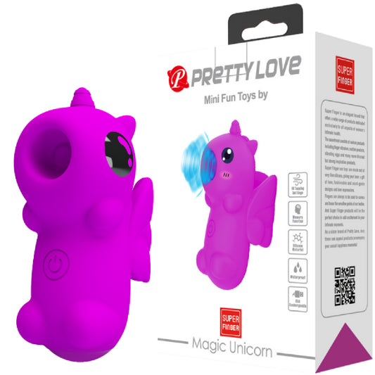 Pretty Love – Mini Fun Toys By Super Finger Magic Unicorn | Finger Vibrator